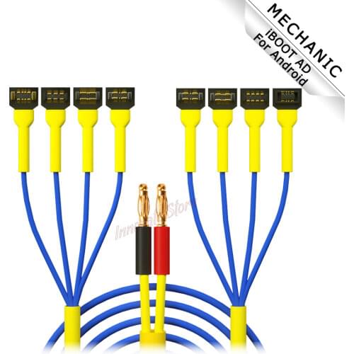 Mechanic boot line special repair tools for android phones 3.7-5v IBoot AD 8 pure copper core wire kinds android battry buckle