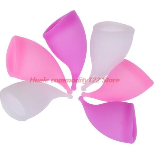 New S/L Grade Silicone Menstrual Cup Feminine Hygiene Copa Menstrual Lady Period Cup Coppetta Mestruale Coupe