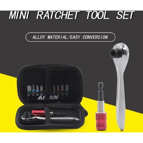 NEWEST Bike Wrench Repair Tool Kits Taiwan AICAN Portable Bicycle Ratchet Tool Wrench Adjustable Wrench Set Quick Delivery