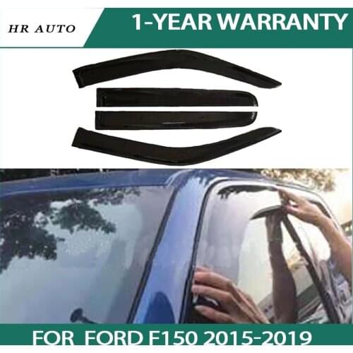 Fit for F150 2015-2019 pickup truck modified rainshield raptor sunshade windshield rain eyebrow