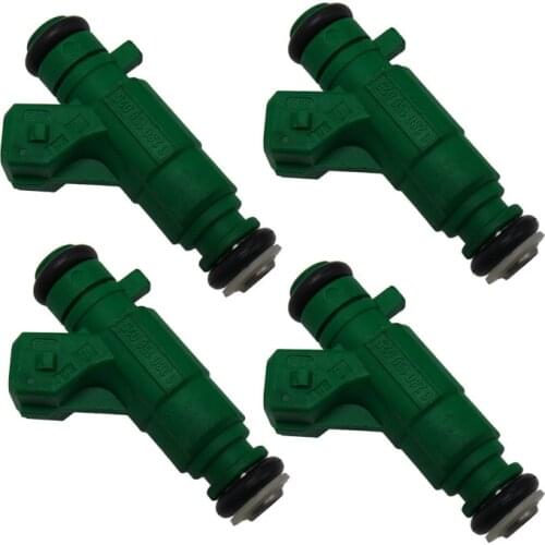 4PCS FUEL INJECTOR For C2 C3 206 106 1.1 0280156025 1984E6 96353649 31049 FI1148