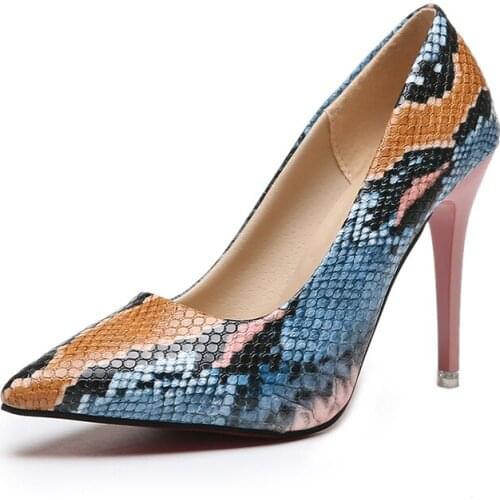 Spring Summer Classic Stiletto Heels Women Pumps Red Pointed Plaid Shoes Women Shallow High Thin Heels Sexy Party Wedding Shoes