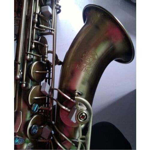 Japan KUNO Tenor Saxophone High-Quality Musical Instrument Antique Copper Simulationprofessional Playing Tenor Sax Free Shipping