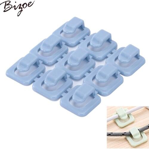 4 sets 36pcs Cable Wire Line Organizer Clips Fixer Fastener Tidy Holder Desk Wall Organiser Tie Fixer Organizer Line
