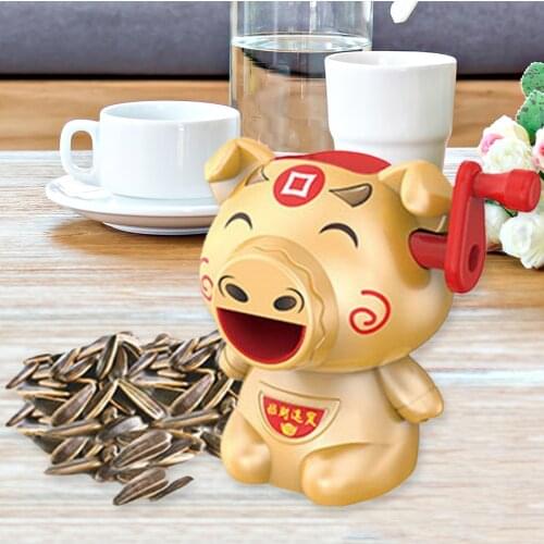 Automatic Sunflower Seeds Peeler Sheller Hand-Cranked Manual Melon Seeds Shelling Machine Automatic Peeling For Kitchen Gadgets