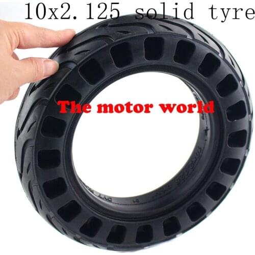 Free Shipping 10x2.125 Honeycomb Solid Tire with High Reputation for Smart Electric Balancing Scooter Folding E-Bike
