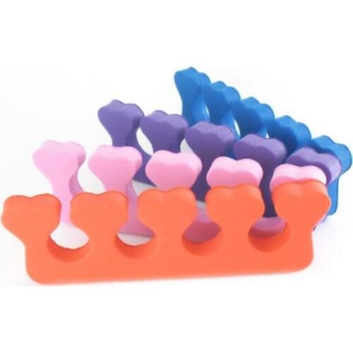 Good quality EVA toe separator reusable foam finger separator as manicure nail art product nail care tool drop ship