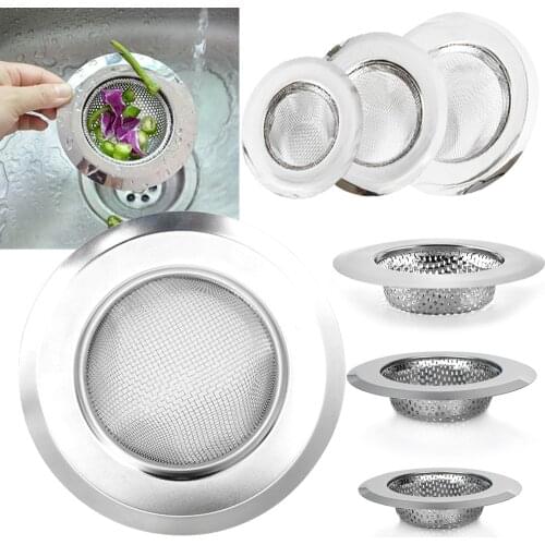 Metal Shower Hair Catcher Stopper Kitchen Water Sink Filter Plug Bathtub Floor Drain Cover Strainer Bathroom Deodorant Supplies