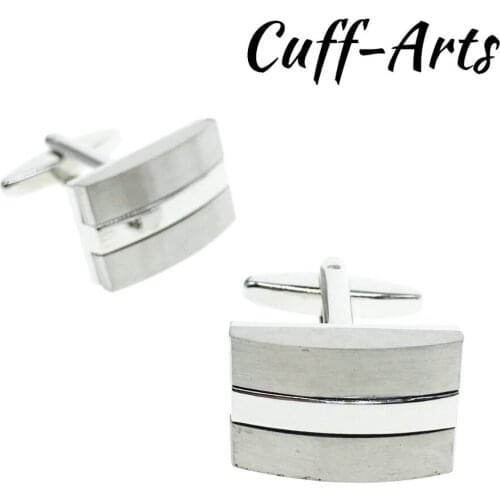 Luxury French Shirt Cufflink Brushed For Mens Brand Classic Cuff link Button Male High Quality Gemelos by Cuffarts C20094