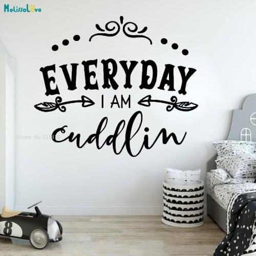 Everyday Arrow Modeling Wall Sticker Lovely Vinyl Home Decoration Nursery Murals Kids Baby Girls Room Removable YT4270