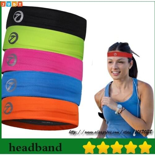 Basketball Tennis Sports Headband Men Women Running Fitness Sweatband Bandana Free Shipping