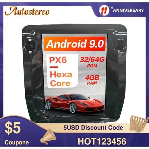 Tesla style Android 9.0 64GB Car GPS Navigation For For Maserati Quattroporte 2012-2020 Radio Headunit Multimedia Player Carplay