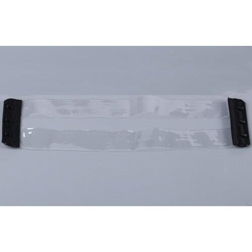 Women Sexy Silicone Bra Straps Non Slip Buckle Bra Extender Strap Elastic Clear Invisible Bra Straps Lingerie Accessories