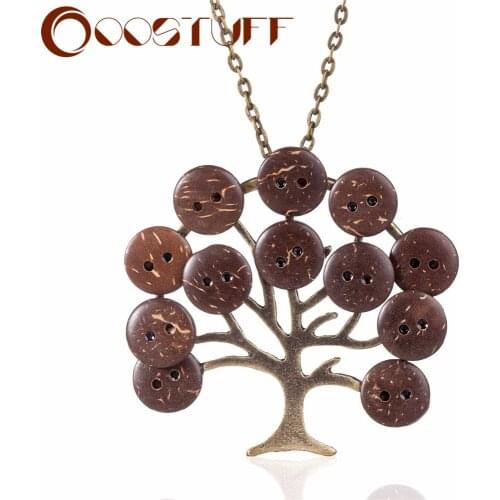 2017 Wholesale Woman jewelry Men statement necklaces & pendants Beautiful Tree pendant Long necklace women gift collares Chokers