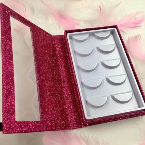5 Pairs Lashes Book with White Tray 3pcs/lot Multi Colors Eyelash Packaging Box