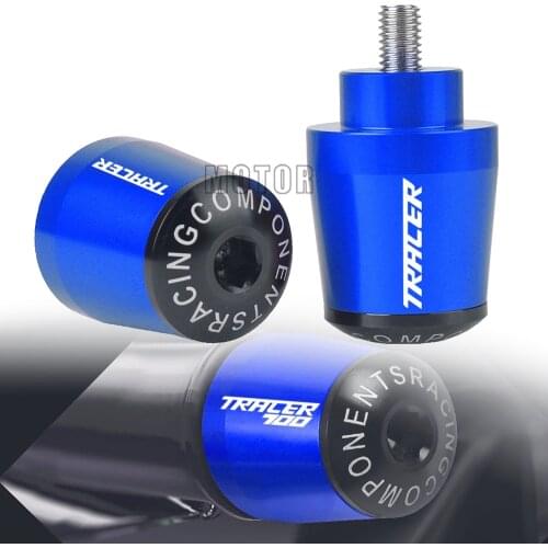 CNC Aluminum For Yamaha Tracer700 Motorcycle Handlebar Grips Handle Bar Cap End weight Plugs Tracer 700 2016-2020 2017 2018 2019