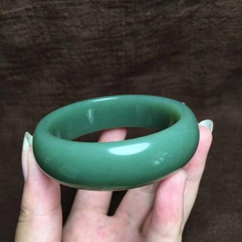 J68#Hetian Yubi jade bracelet jade warm and delicate structure compact