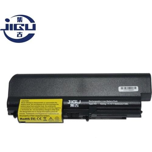 JIGU Laptop Battery For IBM ThinkPad R61 R61i T61 T61p T61u Series(14.1" widescreen) Thinkpad R400 T400 FRU 42T5264 43R2499