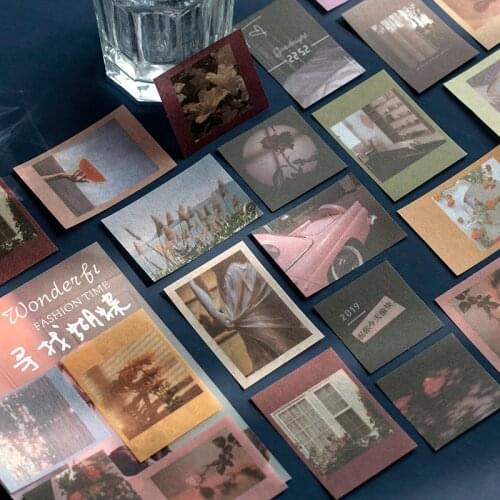 100pcs/pack Sweet Memories Series Washi Paper Sticker Decoration Stickers DIY Diary Scrapbooking Planner Label Sticker