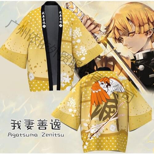 Kimetsu No Yaiba Demon Slayer Tanjiro Kamado Cosplay Costume Men Kimono Plus Size Jackets Halloween Party For Women