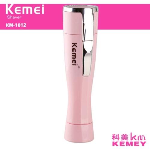 KEMEI Mini Hair Removal Device Laser Epilator for Hair Razor for Womens Shaver Facial Epilator Travel Eyebrow Trimmer 45G