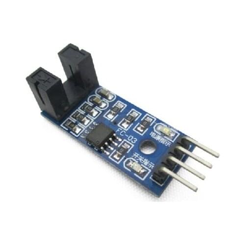 2PCS Slot Type Optocoupler Module LM393 3.3V-5V Comparator Slot-Type For Arduino