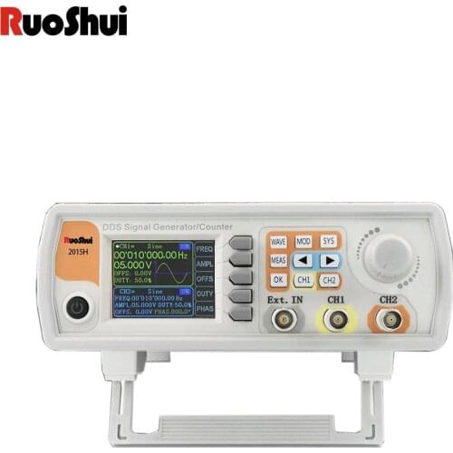 Professional Waveform Generator Arbitrary DDS Dual Channel Signal Generator Counter 266MSa/s 14bits Frequency Generador Testers