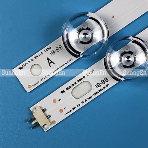8 pieces LED Backlight Strip for LG 42LB5610 42LB5800 42LB585V INNOTEK DRT 3.0 42 inch A B 6916L-1709A 1710A 6916L-1957A 1956A