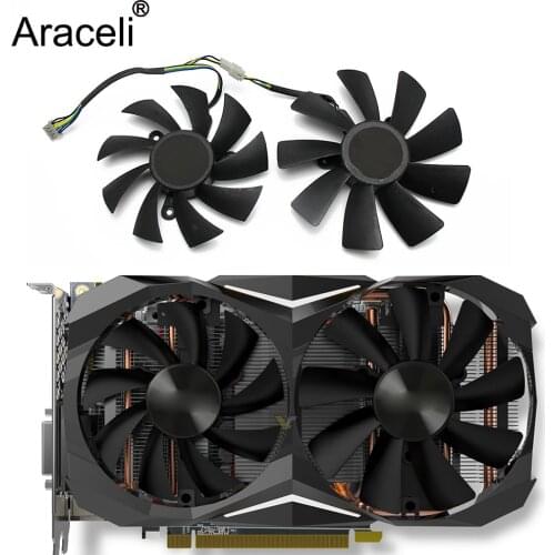 87MM GA92S2H 100MM GAA8S2H GAA8S2U 4Pin Cooler Fan For ZOTAC GTX 1060 1070 Ti MINI HA 1080 Ti MINI Dual Graphic Card Cooling Fan