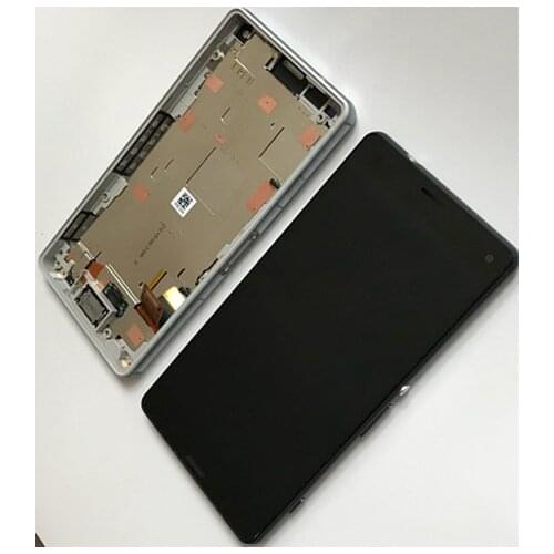 4.6" For SONY Xperia Z3 Compact LCD Display For Xperia Z3 Compact LCD Touch Screen Z3Mini D5803 D5833 Replacement LCD with frame