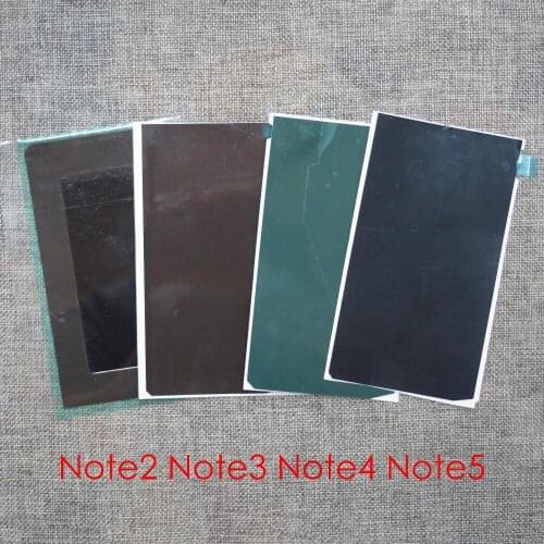 10x Back Adhesive Glue Sticker Strip For Samsung Galaxy Note 2 3 Note 4 Note 5 N7100 N900 N910 N920 LCD Screen Backlight