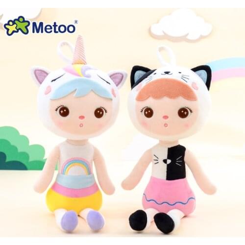 45cm Panda Fox Metoo Doll Stuffed Toys Plush Animals Kids Toys for Girls Boys kids Kawaii Baby Plush Toys Cartoon Soft Toys