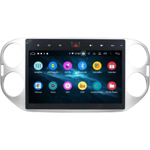 10.1" Android 9.0 PX6 Car Radio For Volkswagen For VW Tiguan 2013-2015 Multimedia Player 6 Core Audio 1 Din Stereo DSP GPS