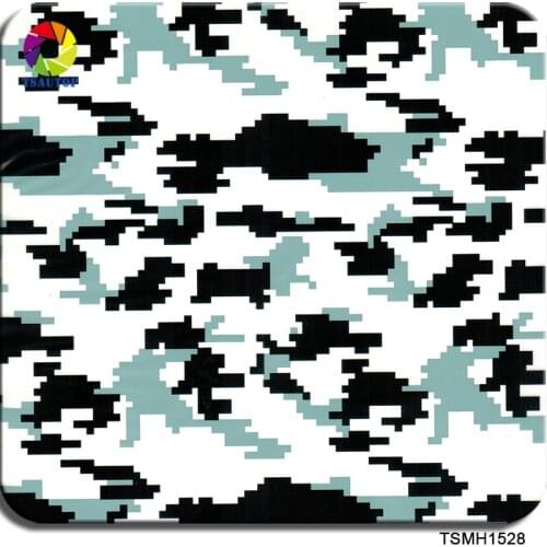 Free shipping 0.5m*2m/10m camouflage TS"TSMH1528 hydrographic film water transfer printing film