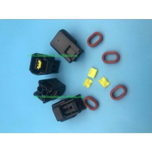 Free shipping Furukawa FW-C-2F-B 2 Pin Ignition Coil Automotive Connector Wire Harness Female Waterproof Plug