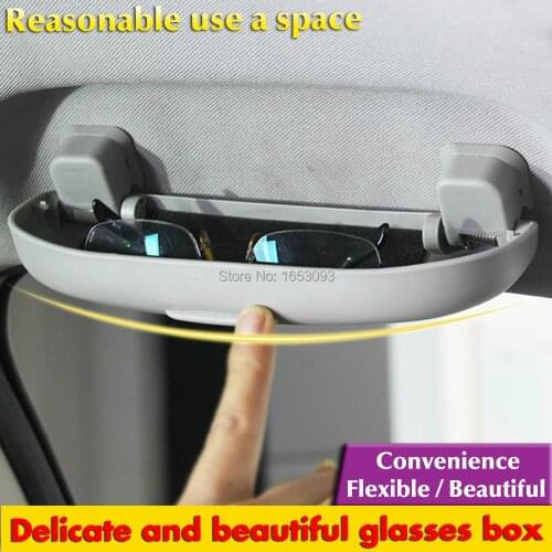 Car glasses storage box case for Nissan Qashqai juke X-Trail car styling