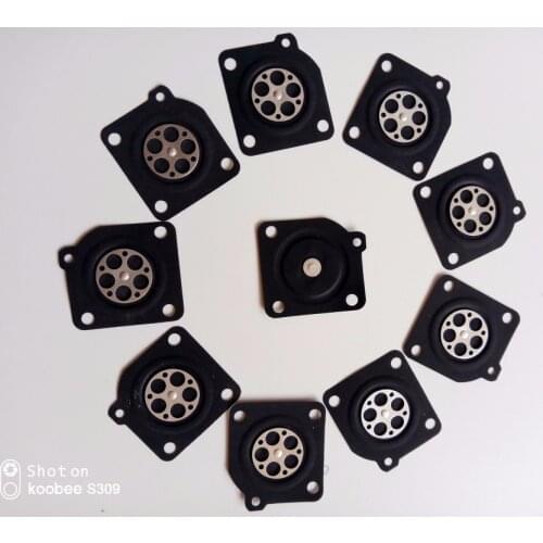 10pcs/lot For ZAMA 180 Metering Diaphragm Gasket Parts For Chainsaw MS210 MS230 MS250 Chainsaw Carburetor Repair Kit