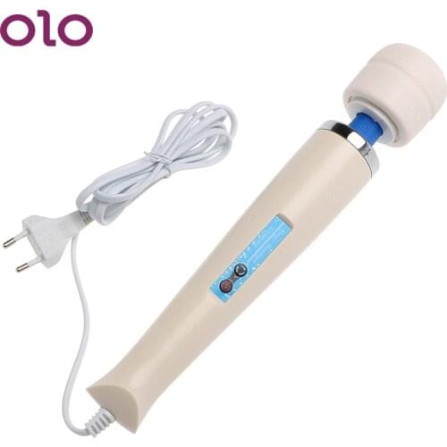 OLO Sex Toys for Women Powerful Clitoris Stimulator Vibrator Big Size Magic Wand Massager Sex Products AV Rod