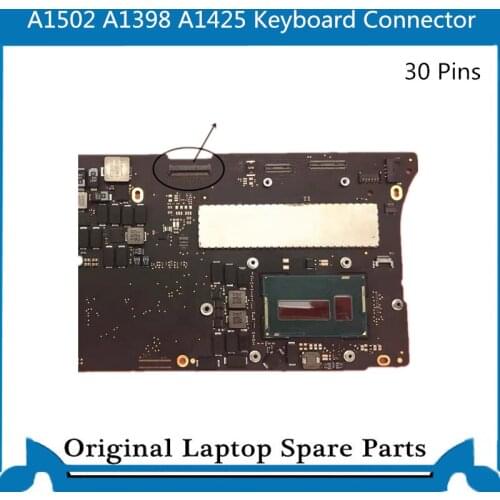 Original Keyboard Connector For Macbook Retina A1398 A1425 A1502 30 pins 2012-2015