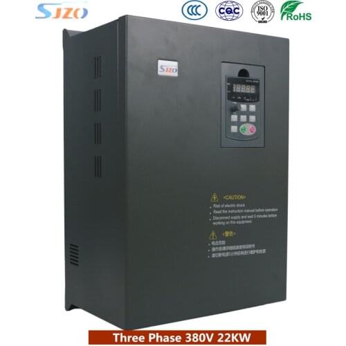 Original SJZO 511 Series High-Power Heavy Load Vector General Frequency Inverter 3Phase 380V 22KW Energy Saving Motor Governor