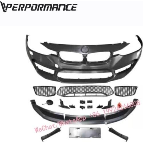 3 series F30 M5 front bumper transboundary fit for high quality 3series f30 upgrade M5 front bumper body kits