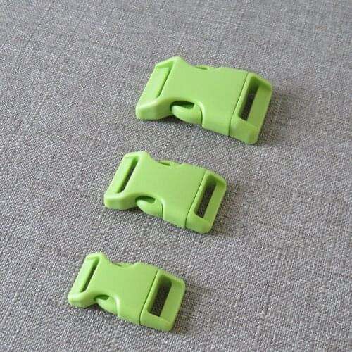 20pcs/Lot Plastic Release Buckle Webbing Clasp For Bag Pet Dog Cat Collar Harness Bracelet Hat Paracord Garment Sewing Accessory