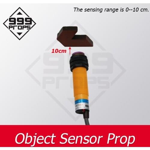 999PROPS room escape touch sensor object sensor prop put object close to sensor to open lock
