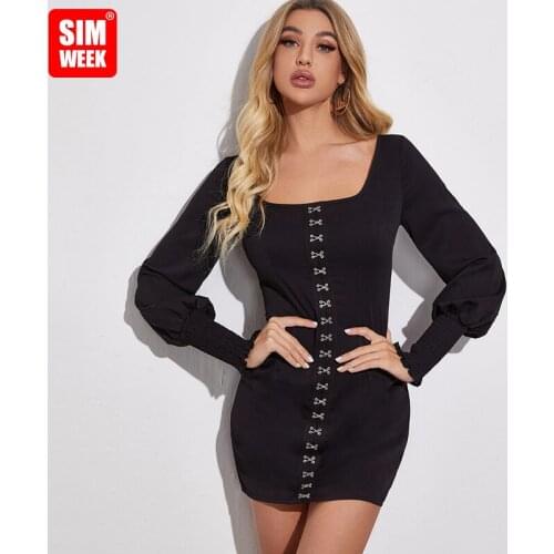 SIMWEEK Long Dresses
