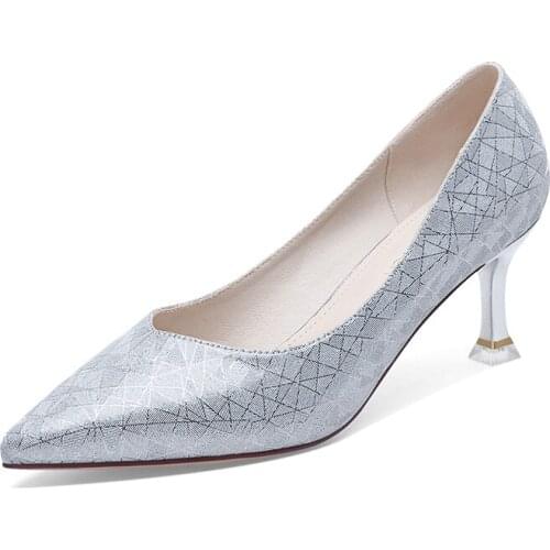 Pointed Toe Stiletto Single Shoes, Set Foot Solid Color WomenS Shoes, Waterproof Platform WomenS Shoes