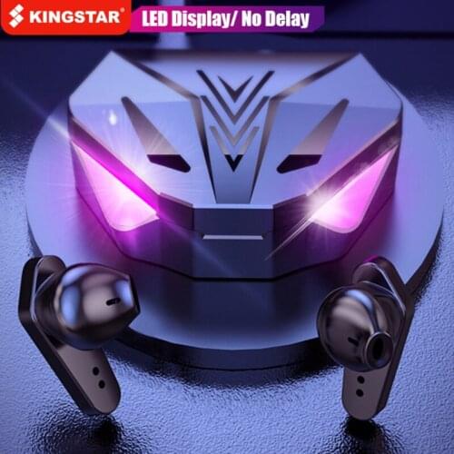 KINGSTAR TWS Bluetooth Earphone Noise Canceling Sports Waterproof Wireless Headphone HIfi Stereo Earbuds Gaming Headset With Mic