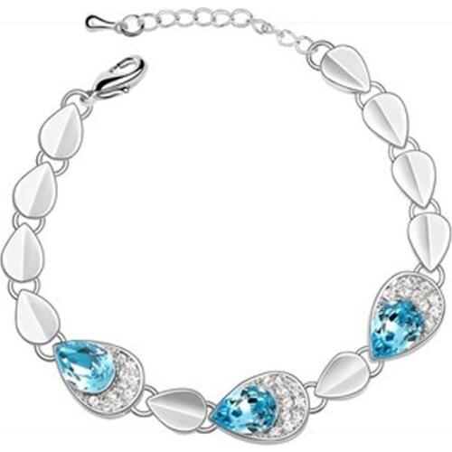 Austrian crystal fashion jewelry Things woman female Crystal bracelet Korean - My Heart -1008