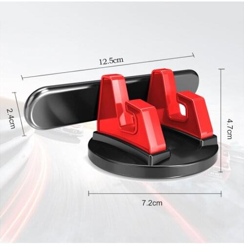 2@# Universal Wear a Luminous Temporary Parking Phone Hidden Switch Car GPS Cell Phone Holder Dashboard Sticking