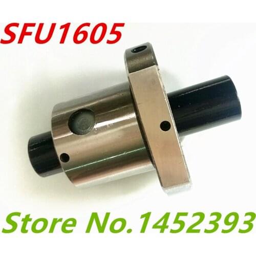 3pcs/lot NEW RM1605 SFU1605 ballscrew nut 16mm ball screw single nut CNC DIY Carving machine parts
