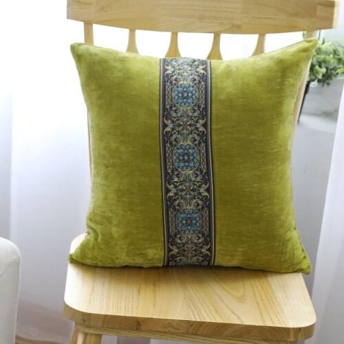 New Europe Vintage Embroidery Throw Pillows Cushion Cover for Home Decor Pillow case Sofa Seat Back Cushion Cover 45*45/60*60 cm